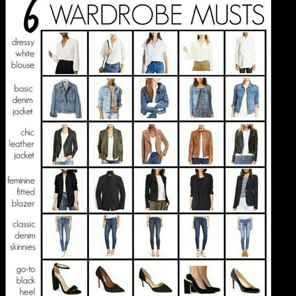 * WARDROBE MUSTS & TIPS * Buy these items ♂️♀️